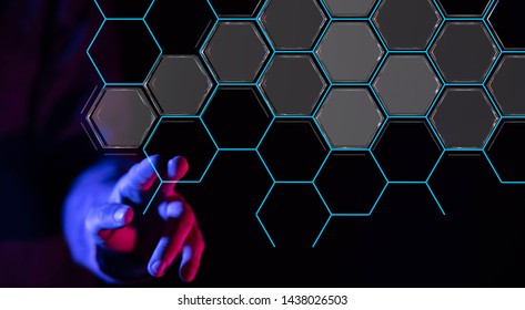 network interface digital in hand