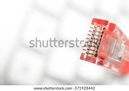 Network internet cable.