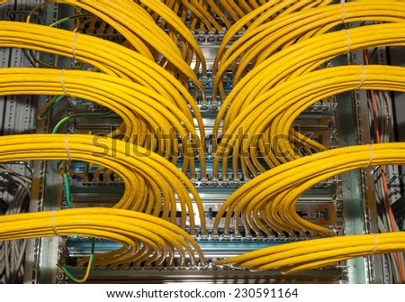 Network Patch panel in a data center