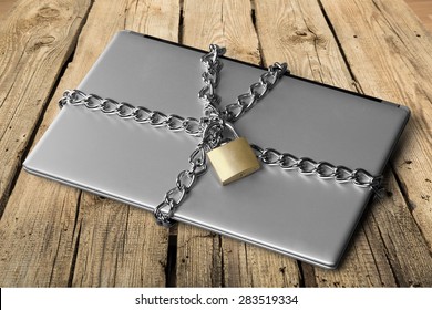 Network Security, Lock, Computer.