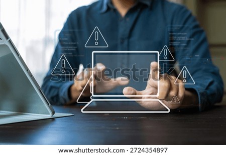 Network security system. Personal Data information on Tablet.Information and cyber security Technology Services. Cybersecurity and business data management concept.