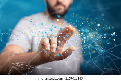 A network structure HR - Human resources management and recruitment