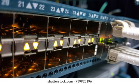 Network switch and Ethernet cables