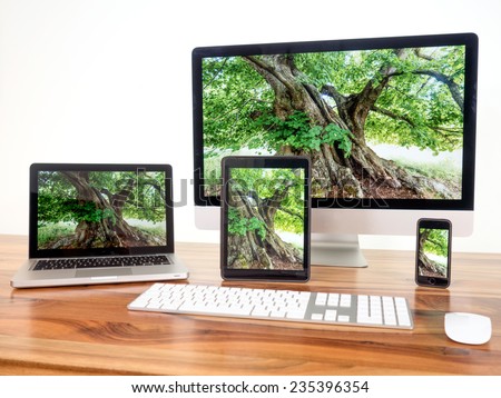 Networked computers and mobile devices