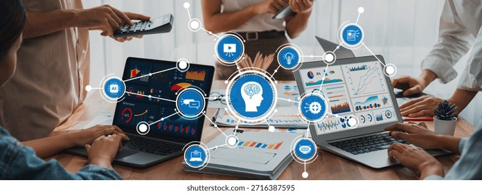 Networking and Collaboration in Artificial Intelligence: Visualizing Data Insights and Creative Processes in Modern Business Environments. Amity