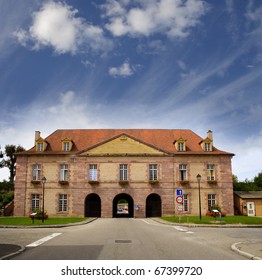 Neuf-Brisach, The Colmar Gate, Fortifications Of Vauban, France, UNESCO