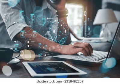 neural, technology, processor, network, link, system, intelligence, innovation, ai, process. touching to keyboard and call the phone for consult solution neural technology. network link system ai.