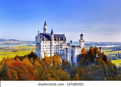 Neuschwanstein Castle, Fussen, Bavaria, Germany