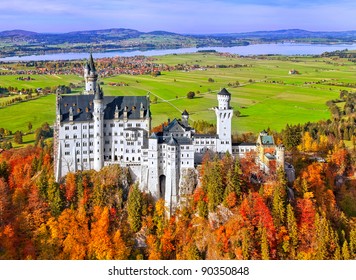 Neuschwanstein Castle In Germany