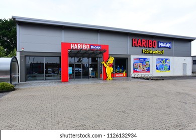 NEUSS,GERMANY-JUNE 08,2018:HARIBO Factory.Haribo Is A German Confectionery Company.