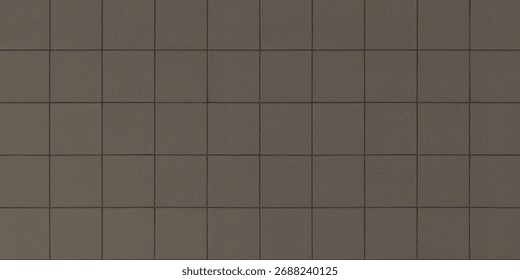 Neutral square ceramic tile grid pattern with balanced tones, versatile for interior walls, flooring, and architectural decorative surfaces.