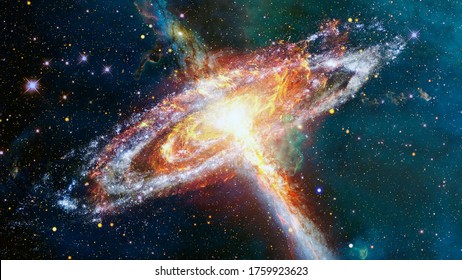 Neutron star. Elements of this image furnished by NASA.