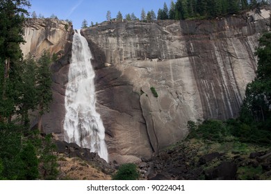 Nevada Fall In Yosemite National Park