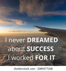 1,456 Never dreamed about success worked Images, Stock Photos & Vectors ...