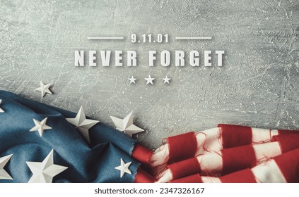 Never Forget Background for National Day Of Service And Remembrance and Patriot Day - Shutterstock ID 2347326167