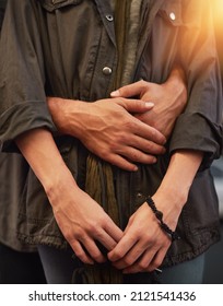 Never Let A Good Thing Go. Cropped Shot Of An Unrecognizable And Affectionate Couple Standing Together.