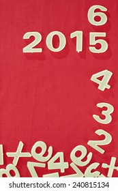 New 2015 Red colored background