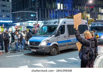 New Abortion Bill Protest In Warsaw, Poland – Warsaw, Poland, 10/26/2020