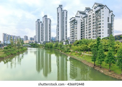 The New Apartment Building In Guangzhou,China