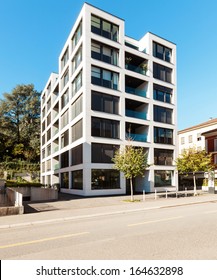 New Apartment Building View From The Street