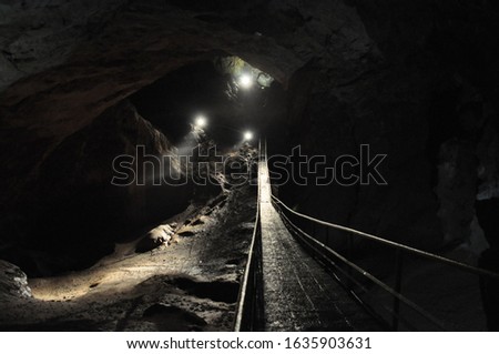 Similar – Image, Stock Photo BUNGEE underground