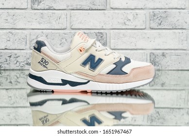 new balance 530 peach