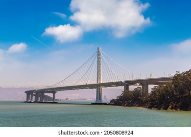 New Bay Bridge In San Francisco, California, USA