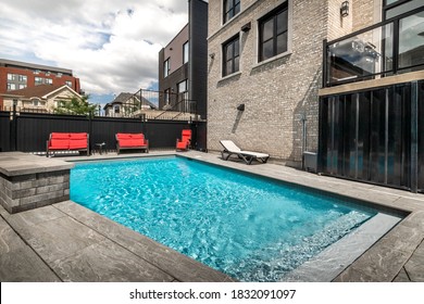 New Big Luxury Staged And Furnished House In Montreal With Swimming Pool, BBQ And Backyard