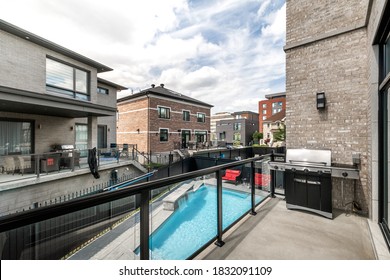 New Big Luxury Staged And Furnished House In Montreal With Swimming Pool, BBQ And Backyard