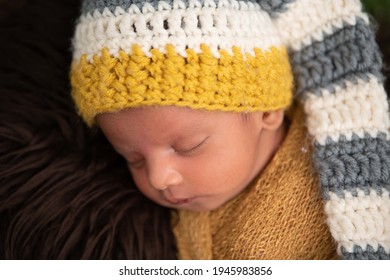 New Born Baby Boy Photoshoot Sleeping