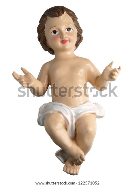 New Born Baby Jesus Christ Crib Stock Photo Edit Now 122571052