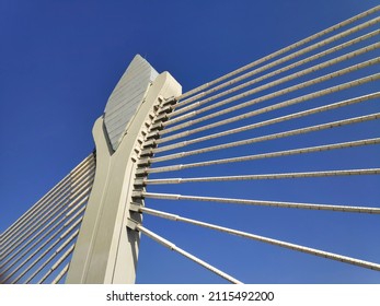 The New Bridge Connecting The Traditional Old And New Hi Tech Regions Of Hyderabad City In India