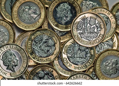 New British Pound Coins (2017 design)