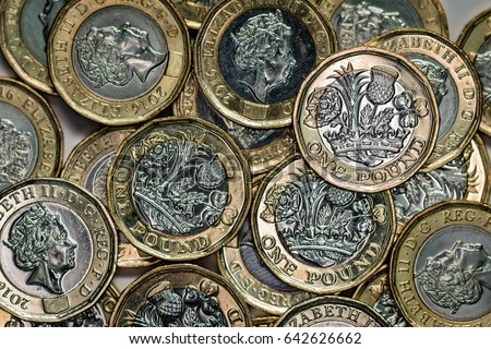 New British Pound Coins (2017 design)
