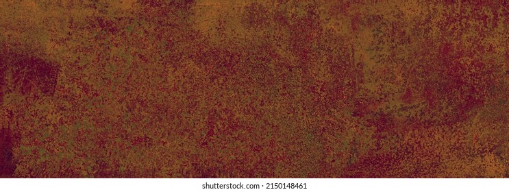 New Brown Scattered Rustic Figures Natural iron verdigris Base for interior Background