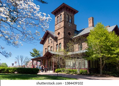 New Brunswick, NJ - April 24, 2019: College Hall On Douglass College Campus At Rutgers University