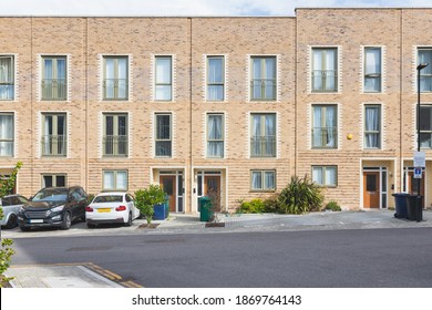 New Build Apartments For The Regeneration Of The Grahame Park Estate In Colindale, North London