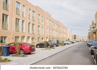 New Build Apartments For The Regeneration Of The Grahame Park Estate In Colindale, North London