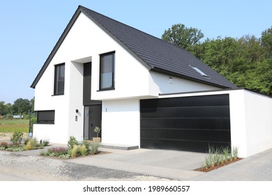 New Build Single-family House In Oelde, Westphalia, Germany, 06-10-2021