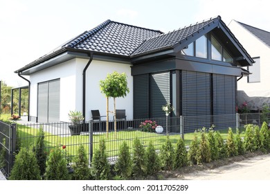 New build single-family house in Ostbevern, Westphalia, Germany, 07-20-2021