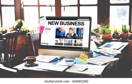 New Business Entrepreneurship Start up Planning Concept