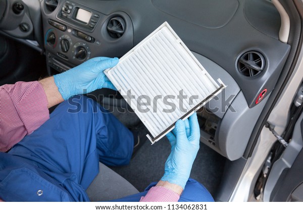 New Cabin Air Filter Car Stock Photo Edit Now 1134062831