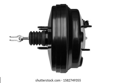 New Car Booster Assy Brake On A White Background