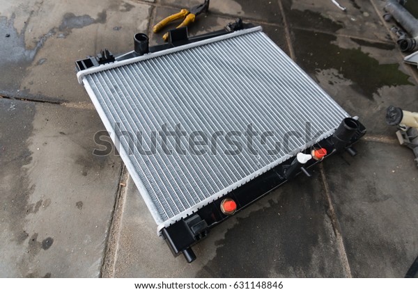 new car radiator ready to\
assemble
