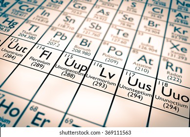 New Chemical Elements Focus