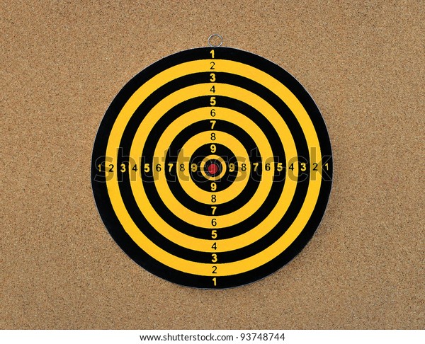 New Colorful Dart Board Score Numbers Stock Photo 93748744 | Shutterstock