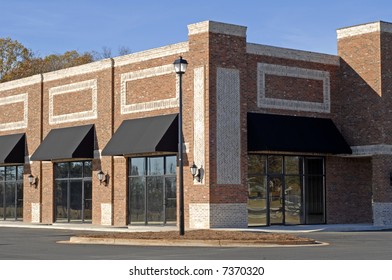 New Commercial Building With Retail And Office Space