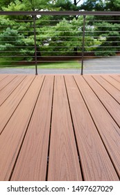 New Composite Deck With Metal Cable Railing