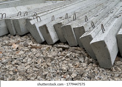 New Concrete Blocks Curbs Road Construction Stock Photo (Edit Now ...