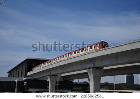 A new connection from PUTRAJAYA To Kuala Lumpur city centre.New MRT Train in service.New Public transport from Putrajaya to Kuala Lumpur